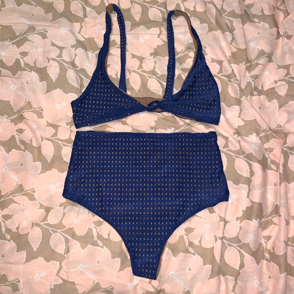 Acacia Swimwear Mesh Bikini Set
